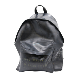 Eco-Friendly Backpack - Black Recycled Inner Tube