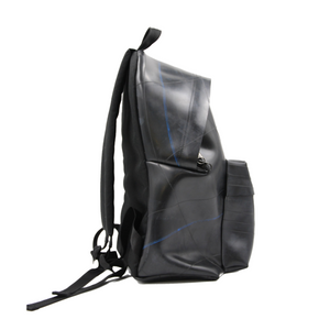Eco-Friendly Backpack - Black Recycled Inner Tube
