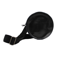 Load image into Gallery viewer, Black Circular Cross Body or Multi Bag - Eco-Friendly Recycled Inner Tube Bag