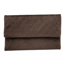 Load image into Gallery viewer, Clutch Bag - Clutch Purse for Evening, Party or Occasion in Chocolate Velvet