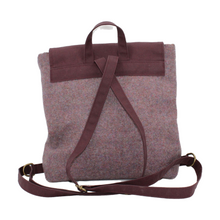Load image into Gallery viewer, Primrose backpack waxed cotton straps