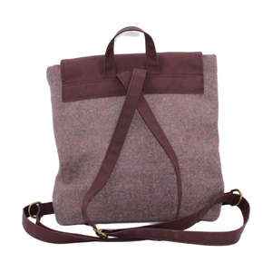 Primrose backpack waxed cotton straps