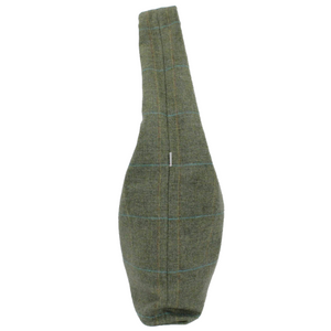 British Tweed Slouch Bag - Olive Green Shoulder Bag
